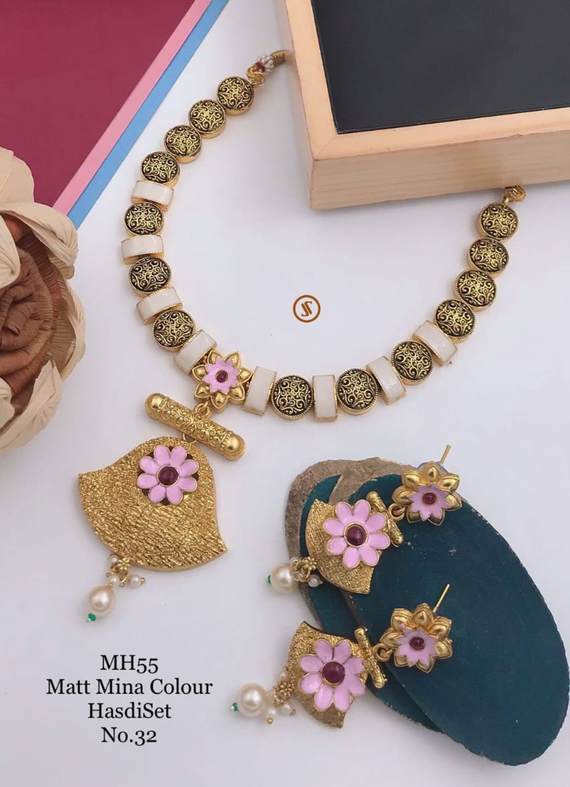 23 MH Designer Matte Hasadi Set Wholesale Price In Surat
